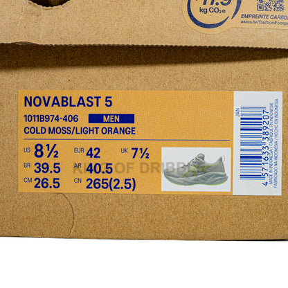 KING OF DRIBBLE Sepatu Running/Lari Asics Novablast 5 1011B974-406 Original