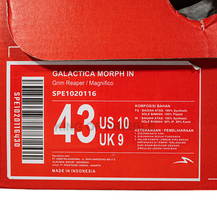 Sepatu Futsal Specs Galactica Morph IN 1020116 Original BNIB