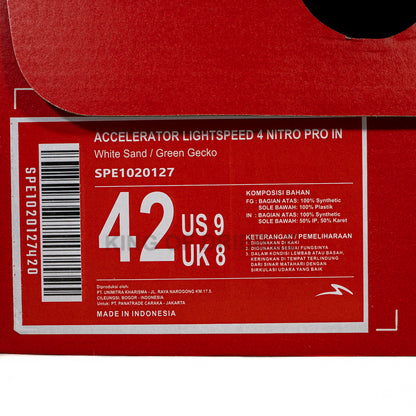 KING OF DRIBBLE Sepatu Futsal Specs Accelerator Lightspeed 4 Nitro Pro IN 1020127 Original