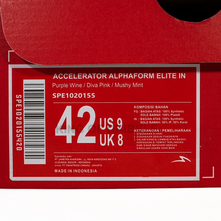 Sepatu Futsal Specs Accelerator Alphaform Elite IN 1020155 Original BNIB