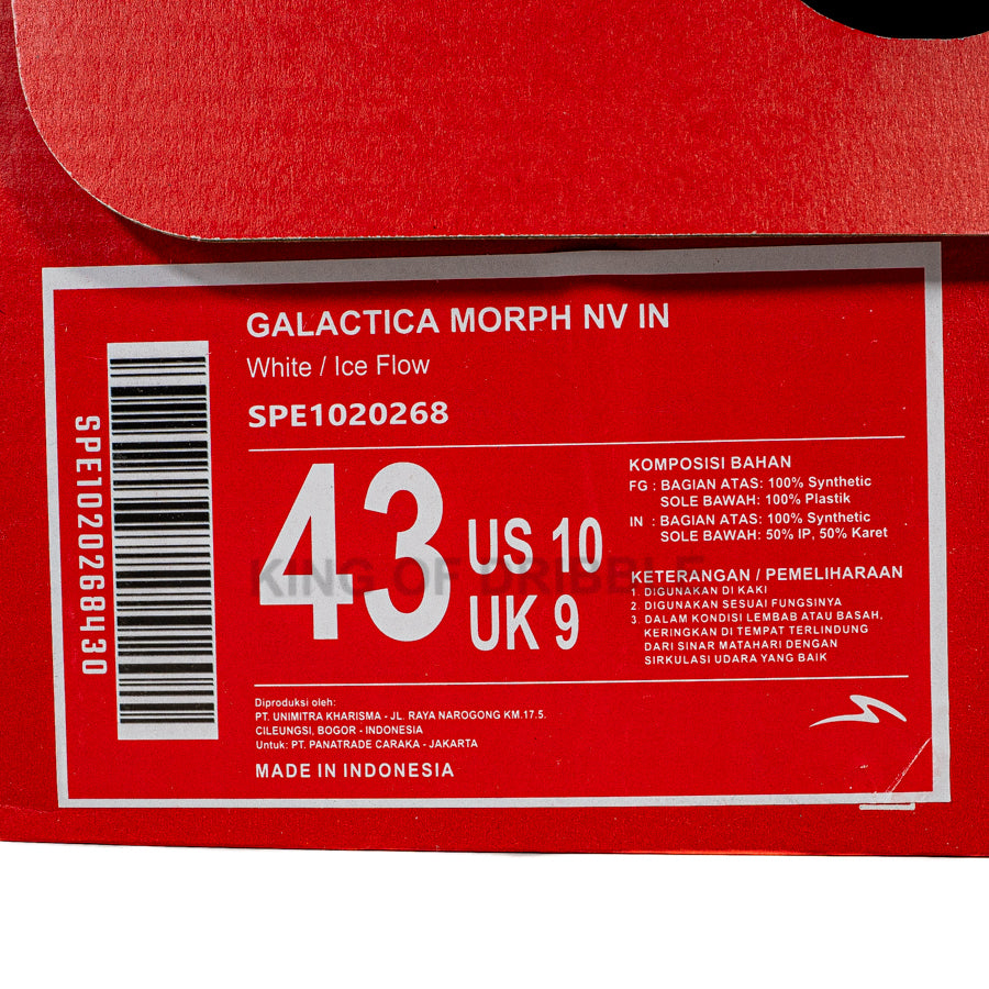KING OF DRIBBLE Sepatu Futsal Specs Galactica Morph Nv IN 1020268 Original