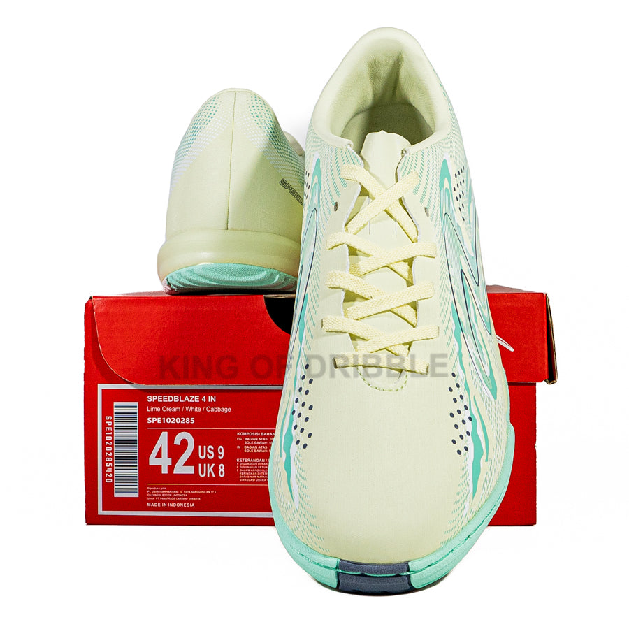 KING OF DRIBBLE Sepatu Futsal Specs Speedblaze 4 IN 1020285 Original