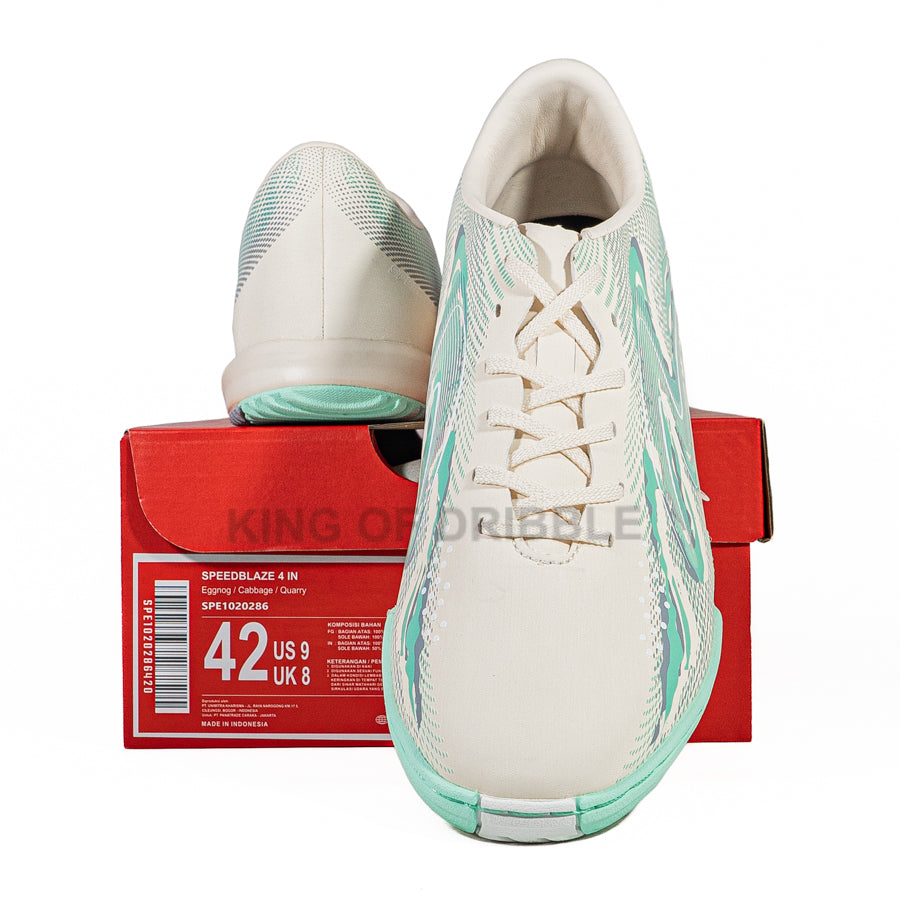 KING OF DRIBBLE Sepatu Futsal Specs Speedblaze 4 IN 1020286 Original