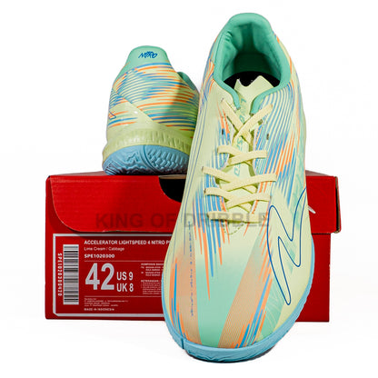 KING OF DRIBBLE Sepatu Futsal Specs Accelerator Lightspeed 4 Nitro Pro IN 1020300 Original