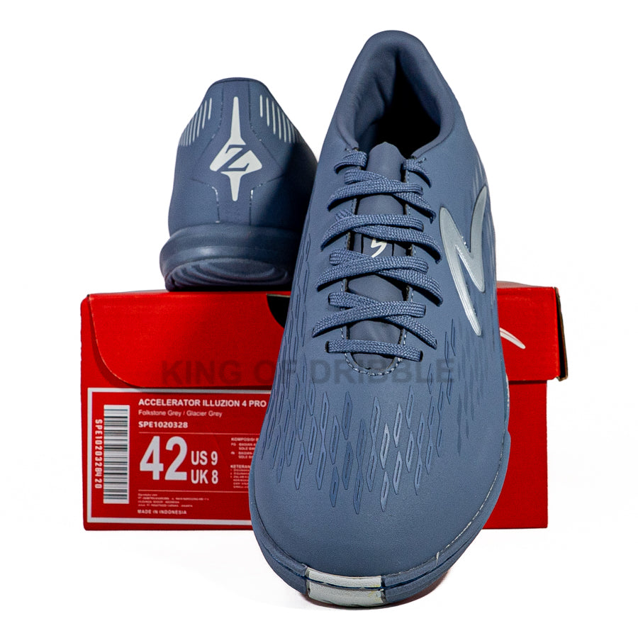KING OF DRIBBLE Sepatu Futsal Specs Accelerator Illuzion 4 Pro IN 1020328 Original