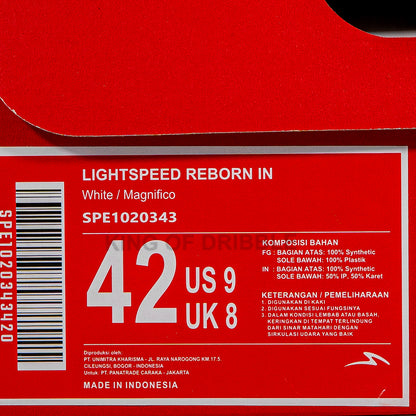 KING OF DRIBBLE Sepatu Futsal Specs Lightspeed Reborn IN 1020343 Original