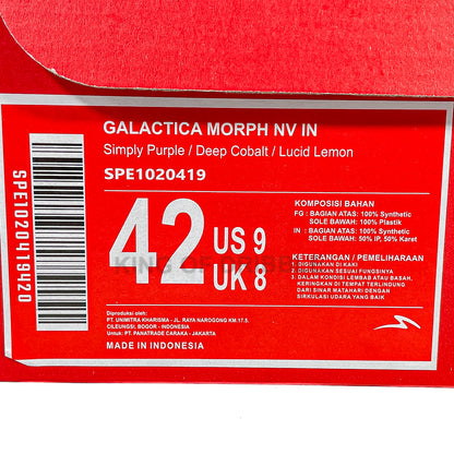 KING OF DRIBBLE Sepatu Futsal Specs Galactica Morph Nv IN 1020419 Original