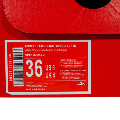 KING OF DRIBBLE Sepatu Futsal Anak Specs Accelerator Lightspeed 5 JR IN 1020452 Original