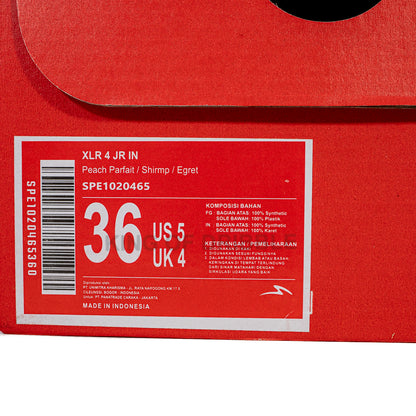 KING OF DRIBBLE Sepatu Futsal Anak Specs Xlr 4 JR IN 1020465 Original