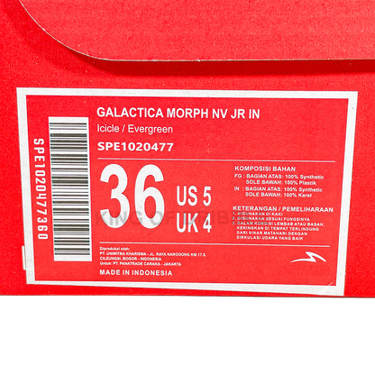 KING OF DRIBBLE Sepatu Futsal Anak Specs Galactica Morph Nv JR IN 1020477 Original