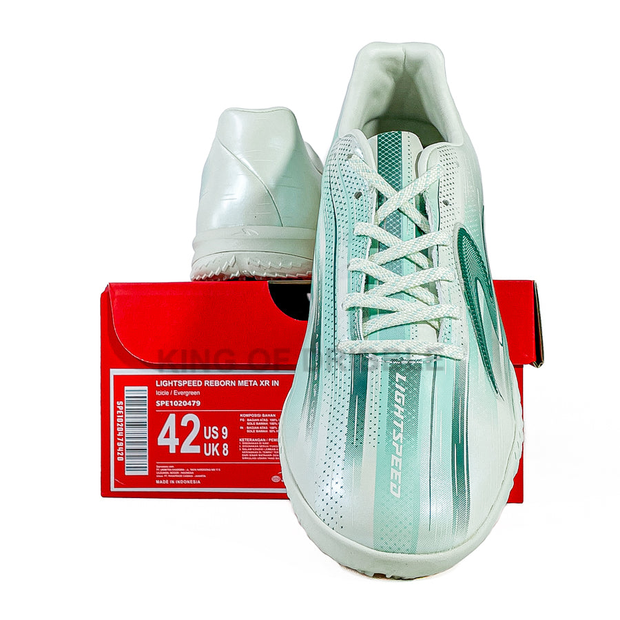 KING OF DRIBBLE Sepatu Futsal Specs Lightspeed Reborn Meta XR IN 1020479 Original