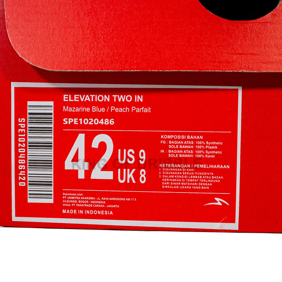 KING OF DRIBBLE Sepatu Futsal Specs Elevation Two IN 1020486 Original