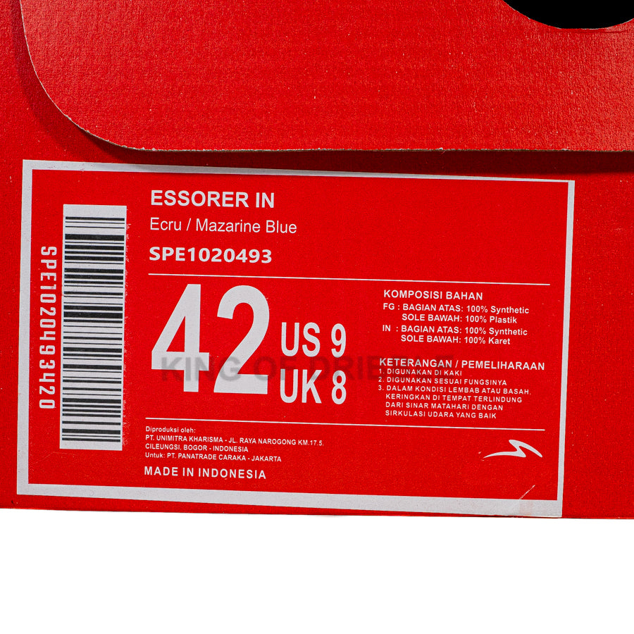KING OF DRIBBLE Sepatu Futsal Specs Essorer IN 1020493 Original