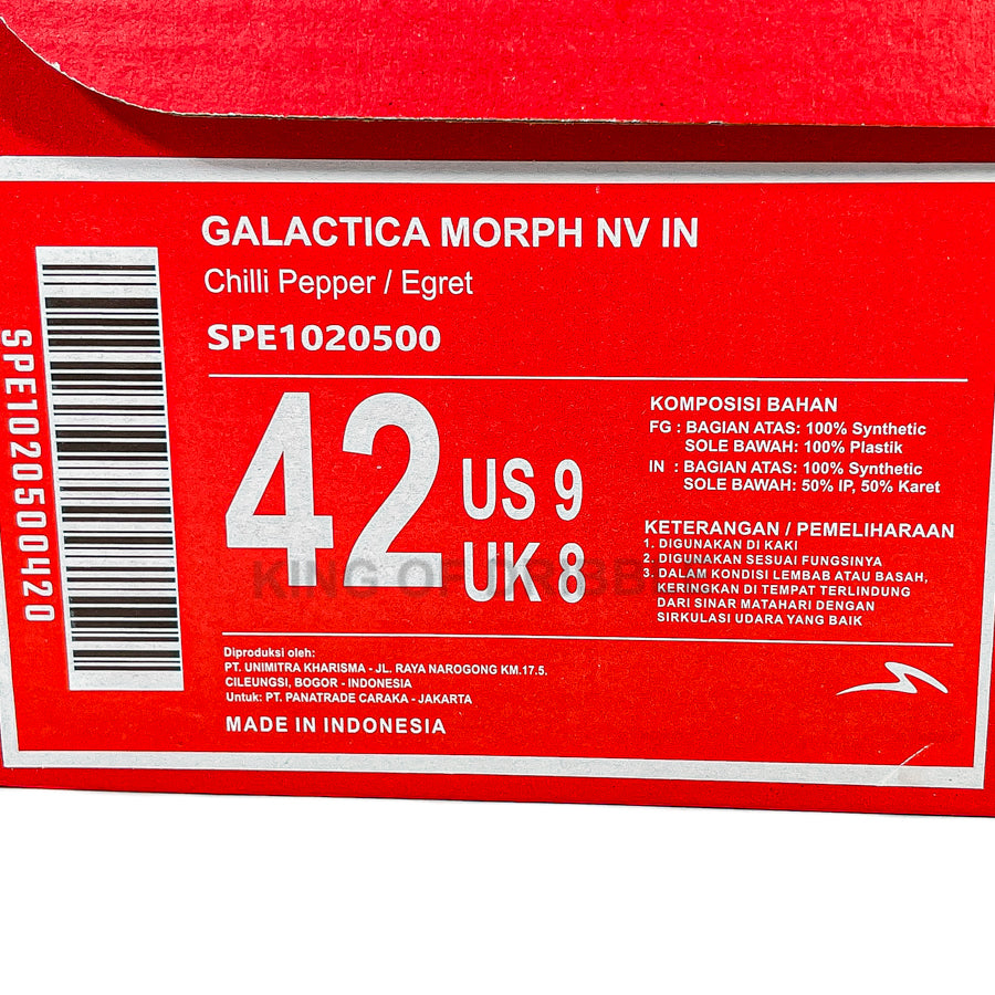 KING OF DRIBBLE Sepatu Futsal Specs Galactica Morph Nv IN 1020500 Original