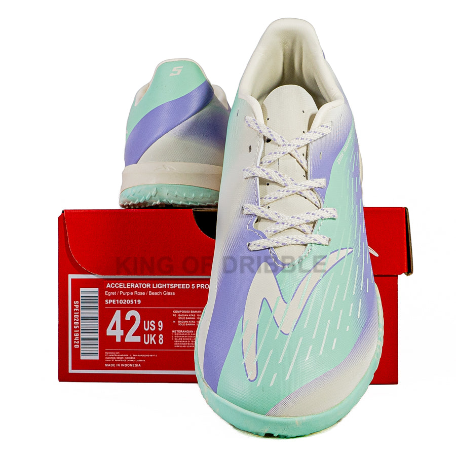 KING OF DRIBBLE Sepatu Futsal Specs Accelerator Lightspeed 5 Pro IN 1020519 Original