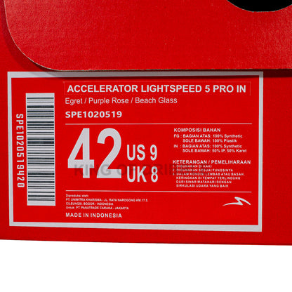 KING OF DRIBBLE Sepatu Futsal Specs Accelerator Lightspeed 5 Pro IN 1020519 Original