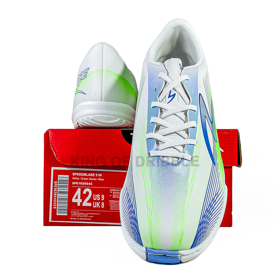 KING OF DRIBBLE Sepatu Futsal Specs Speedblaze 5 IN 1020545 Original