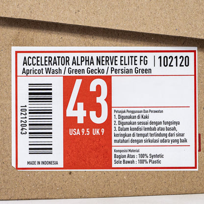 Sepatu Bola Specs Acc Alpha Nerve Elite FG 102120 Original BNIB