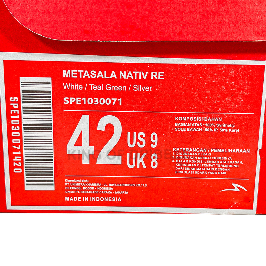 KING OF DRIBBLE Sepatu Futsal Specs Metasala Nativ RE 1030071 Original