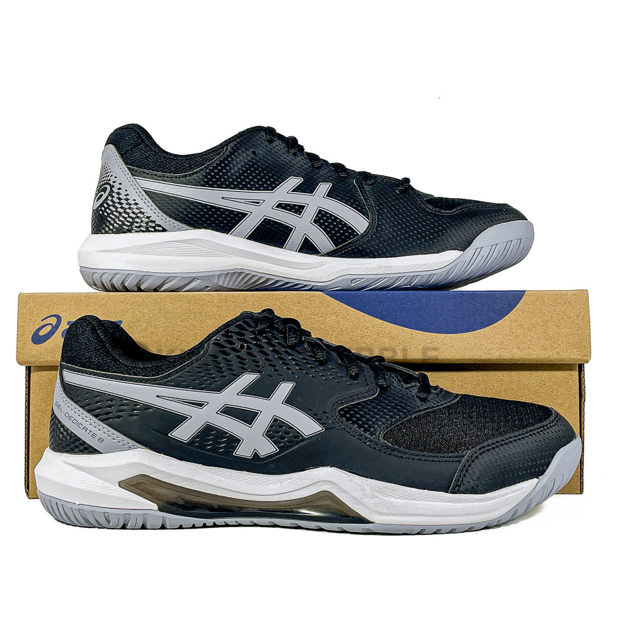 KING OF DRIBBLE Sepatu Tenis Asics Gel-Dedicate 8 1041A408-003 Original