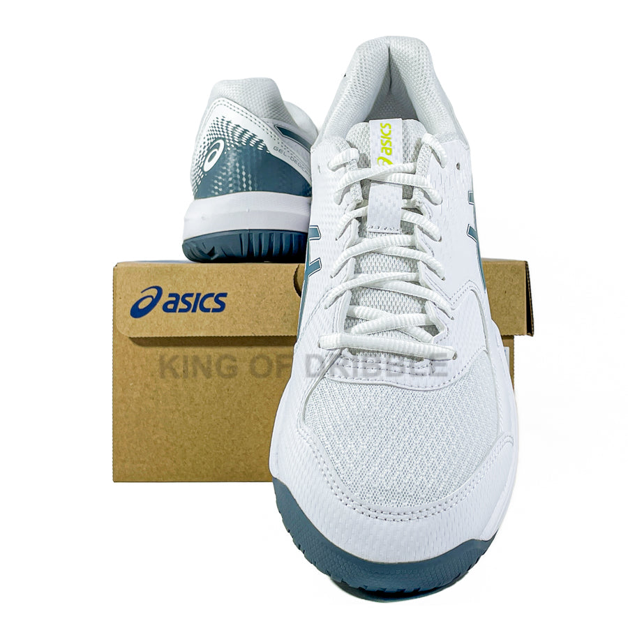KING OF DRIBBLE Sepatu Tenis Asics Gel-Dedicate 8 Wide 1041A410-108 Original