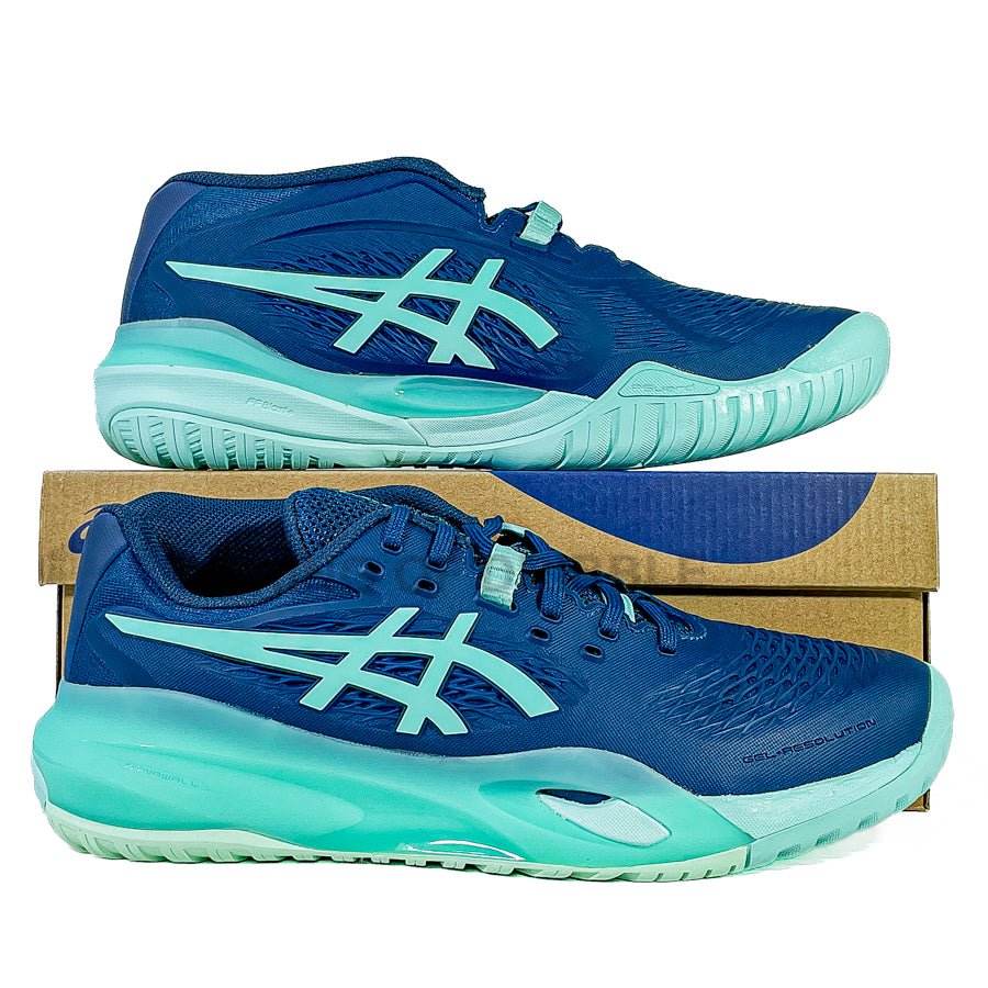 KING OF DRIBBLE Sepatu Tenis Asics Gel-Resolution X 1041A481-404 Original
