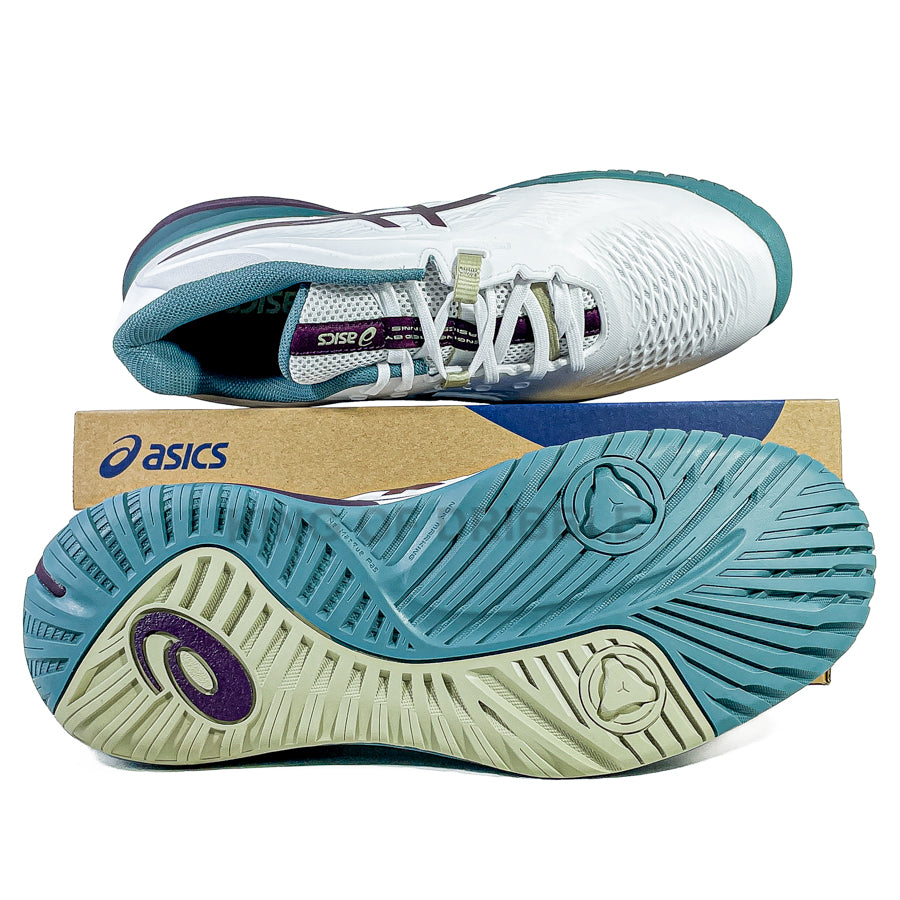 KING OF DRIBBLE Sepatu Tenis Asics Gel-Resolution X Wide 1041A487-104 Original