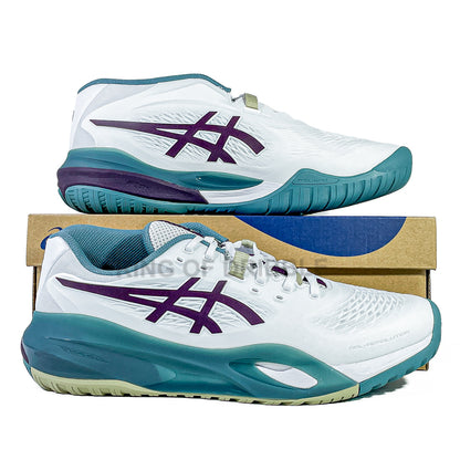 KING OF DRIBBLE Sepatu Tenis Asics Gel-Resolution X Wide 1041A487-104 Original