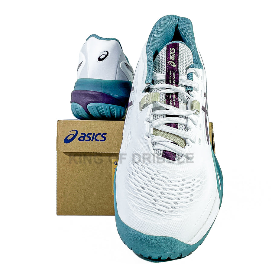 KING OF DRIBBLE Sepatu Tenis Asics Gel-Resolution X Wide 1041A487-104 Original