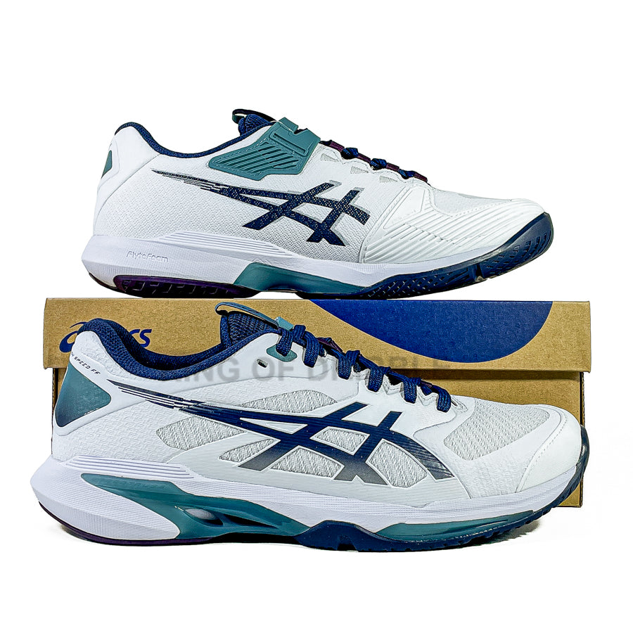 KING OF DRIBBLE Sepatu Tenis Asics Solution Speed FF 4 1041A532-102 Original