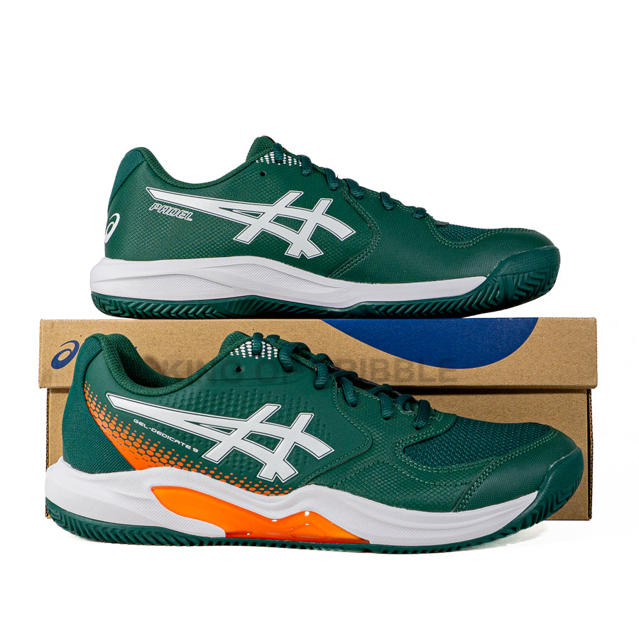 KING OF DRIBBLE Sepatu Padel Asics Gel-Dedicate 9 1041A546-300 Original