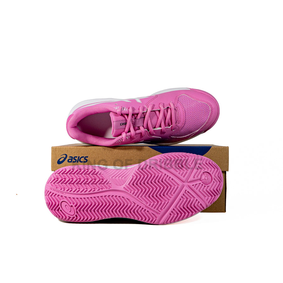 KING OF DRIBBLE Sepatu Padel Wanita Asics Gel-Dedicate 9 1042A318-700 Original