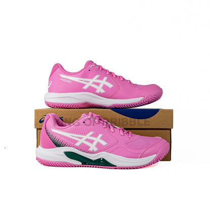 KING OF DRIBBLE Sepatu Padel Wanita Asics Gel-Dedicate 9 1042A318-700 Original