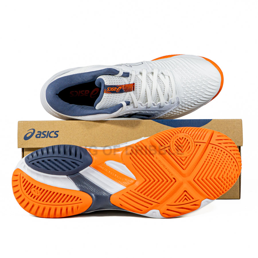 KING OF DRIBBLE Sepatu Volley Asics Netburner Ballistic FF MT 3 1051A074-105 Original