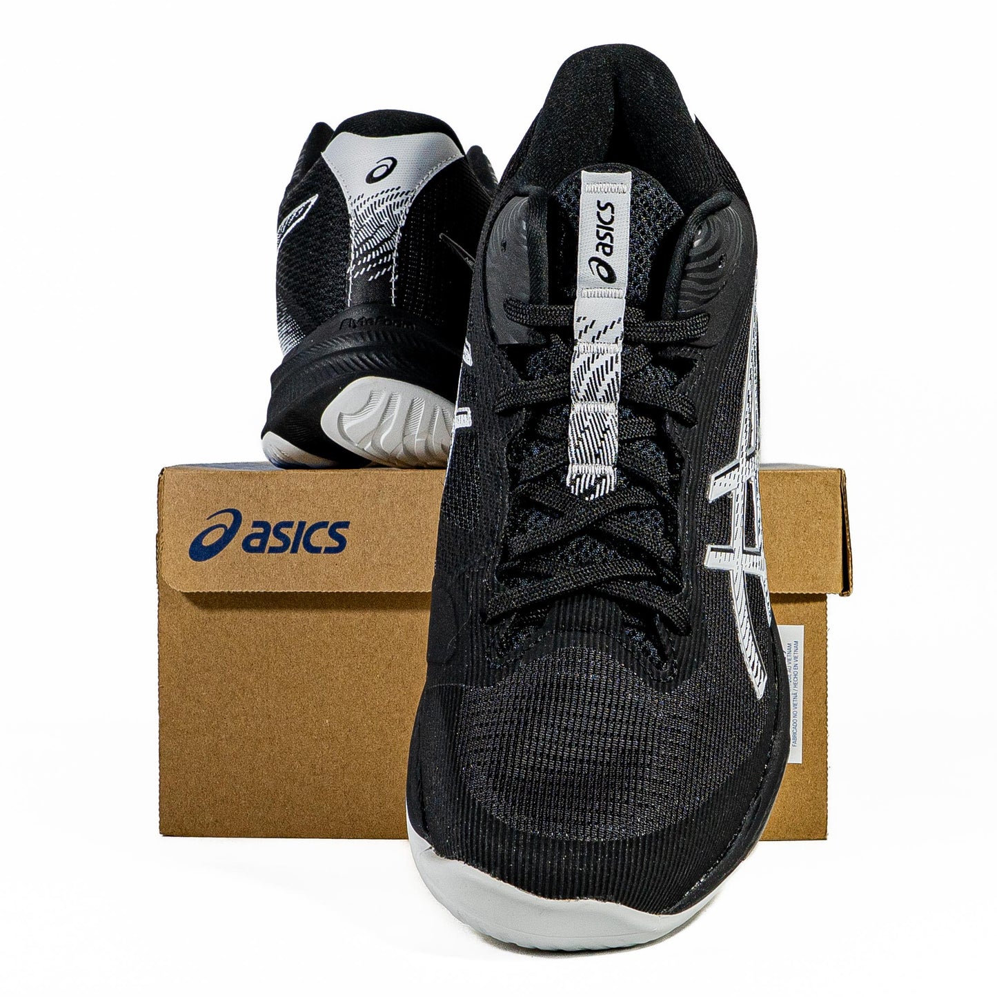 KING OF DRIBBLE Sepatu Volley Asics Netburner Ballistic FF MT 4 1051A090-001 Original