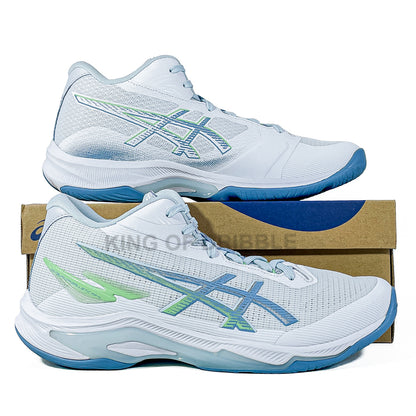 KING OF DRIBBLE Sepatu Voli Asics Netburner Ballistic FF MT 4 1051A090-102 Original