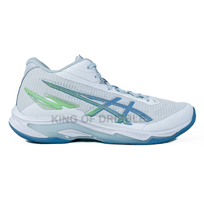 KING OF DRIBBLE Sepatu Voli Asics Netburner Ballistic FF MT 4 1051A090-102 Original