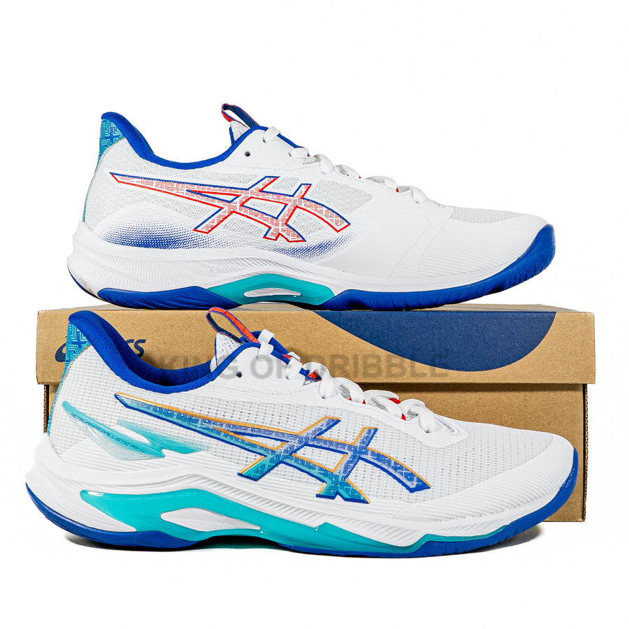 KING OF DRIBBLE Sepatu Volley Asics Netburner Ballistic FF 4 1051A096-960 Original