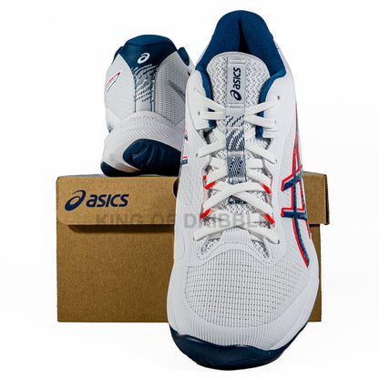 KING OF DRIBBLE Sepatu Volley Asics Netburner Ballistic FF MT 4 1053A071-101 Original