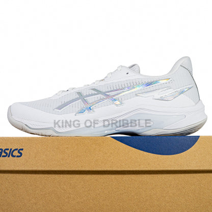 KING OF DRIBBLE Sepatu Voli Asics Netburner Ballistic FF 4 1053A079-100 Original