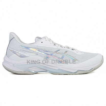 KING OF DRIBBLE Sepatu Voli Asics Netburner Ballistic FF 4 1053A079-100 Original