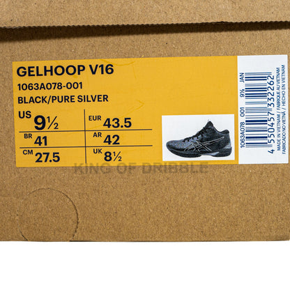 Sepatu Basket Asics Gelhoop V16 1063A078-001 Original BNIB