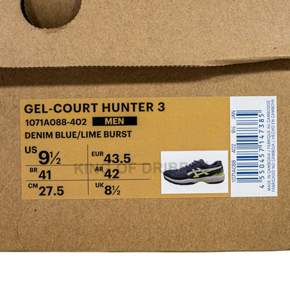 Sepatu Badminton/Bulu Tangkis Asics Gel-Court Hunter 3 1071A088-402 Original BNIB