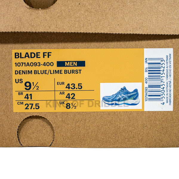 Sepatu Badminton/Bulu Tangkis Asics Blade FF 1071A093-400 Original BNIB