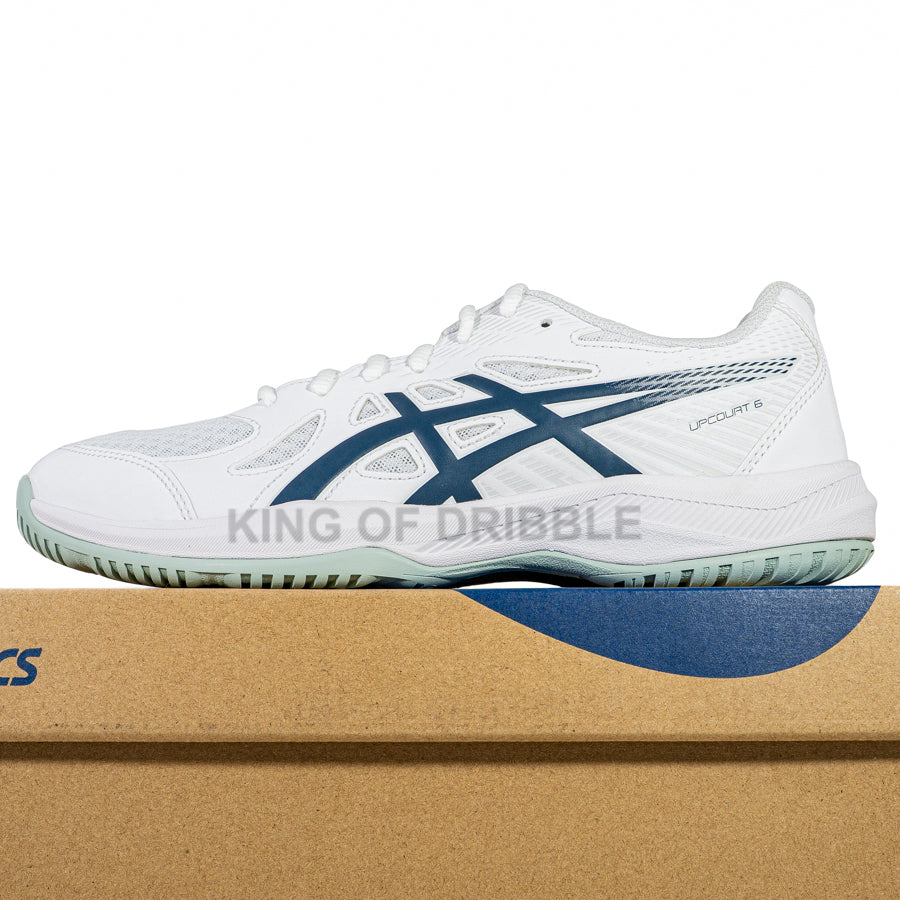 KING OF DRIBBLE Sepatu Volley Asics Upcourt 6 1071A104-104 Original