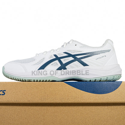 KING OF DRIBBLE Sepatu Volley Asics Upcourt 6 1071A104-104 Original