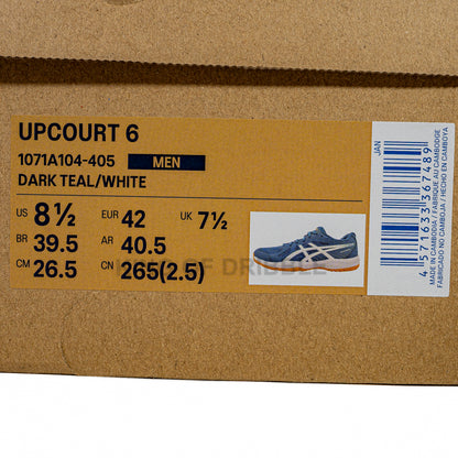 KING OF DRIBBLE Sepatu Voli Asics Upcourt 6 1071A104-405 Original