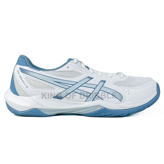 KING OF DRIBBLE Sepatu Voli Asics Gel-Rocket 12 Wide 1071A115-103 Original