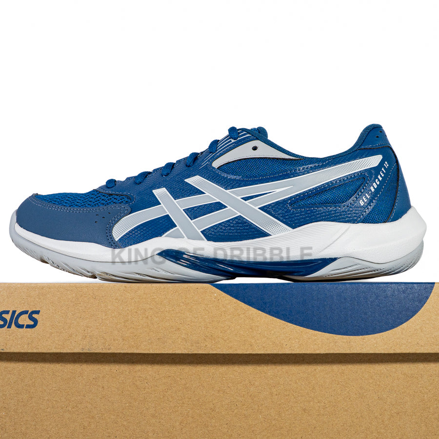 KING OF DRIBBLE Sepatu Volley Asics Gel-Rocket 12 1071A115-400 Original