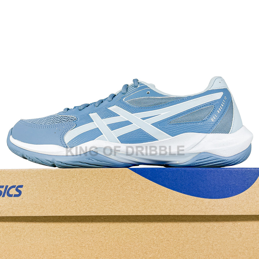 KING OF DRIBBLE Sepatu Voli Asics Gel-Rocket 12 Wide 1071A115-401 Original